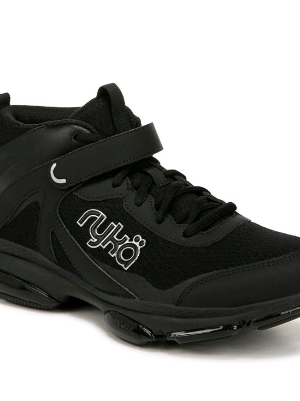 Ryka Women's Devotion XT Mid 2 Training Sneakers in the Black/Black Size 9.5 M